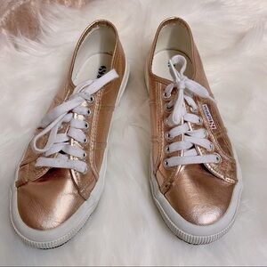 Superga Cotmetu Pink Metallic Sneaker